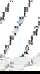 3/8-16 Carbon Steel Swivel Foot Tip Clamp Spindle Assembly